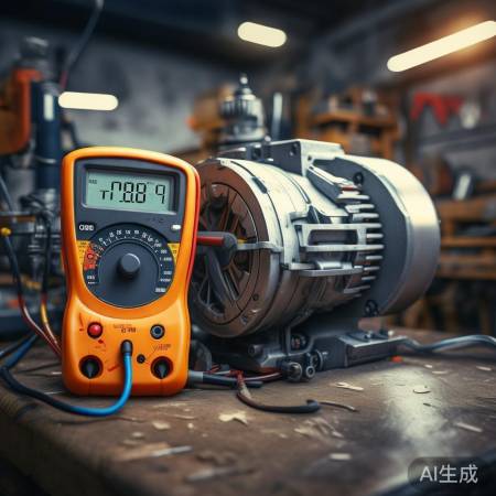 电机电阻异常,可能已损坏