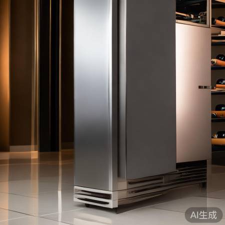 不锈钢红酒柜,稳重有光泽