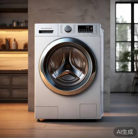 创魔洗衣机：简约静音家居神器