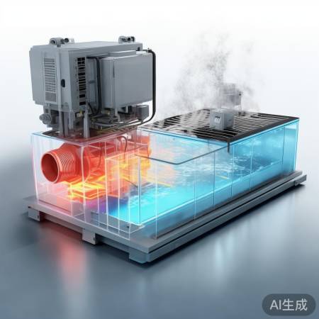 空气能热水器，仿冰棒降温