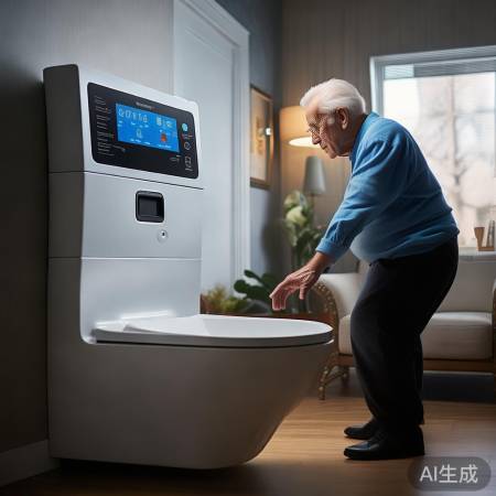 老人专用智能壁挂马桶，舒适生活新选择