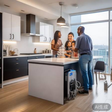 “高层家庭，适当调高水压”