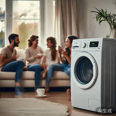 苏帕斯减震洗衣机，静音生活新体验