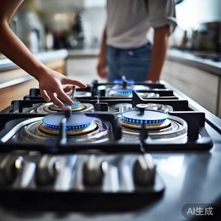 确认燃气开关打开