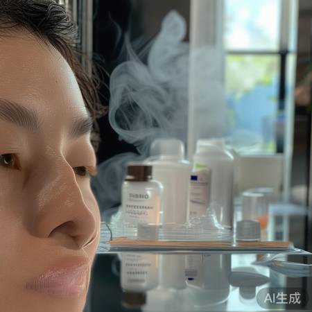 “三星冰箱去黑头，有趣尝试”