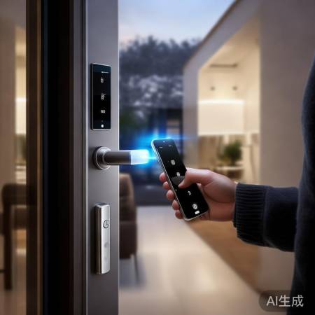 “手机一碰，门锁开，生活更美好