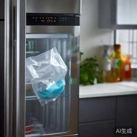 冰箱运行正常，口罩无影响