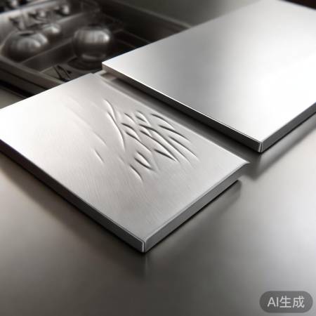 面板纹路有讲究，压纹实用拉丝美