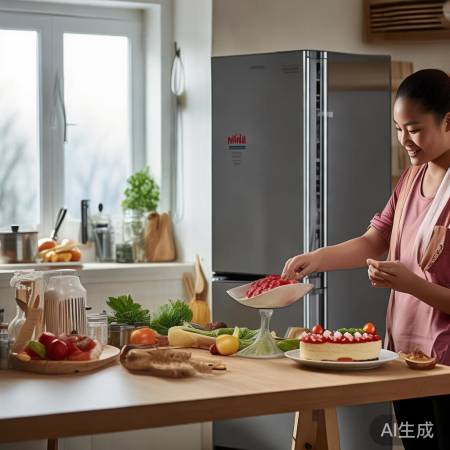 美菱全无氟冰箱：创新调整时间，智能保鲜新体验