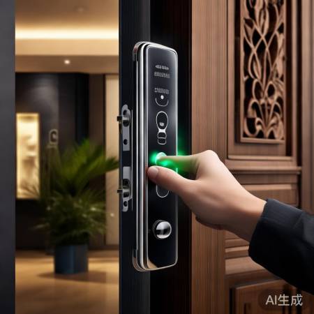 别墅安全升级首选：智能指纹锁，开启智慧生活新篇章