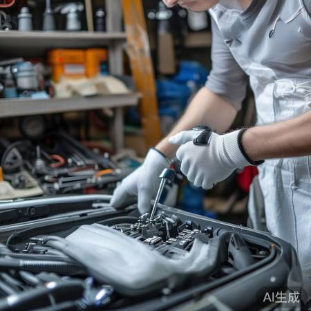 工具准备齐全，干净工作。