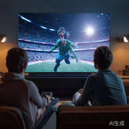 电视直播,现场感十足