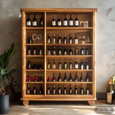 自然红酒柜，环保大气