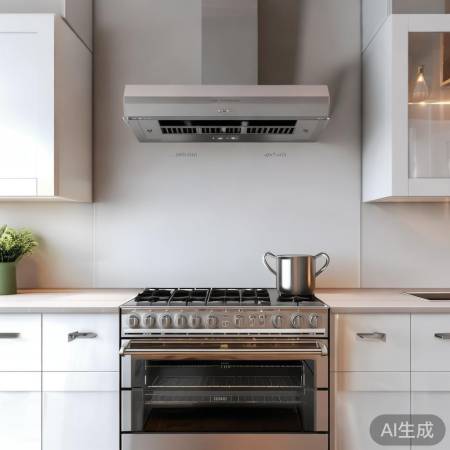 标准油烟机孔，厨房不拥挤