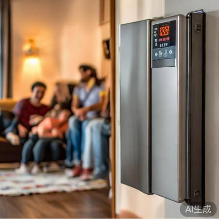 津南海河人家壁挂炉温暖如春