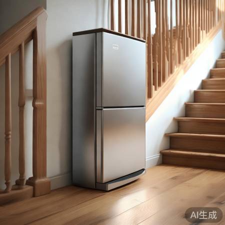 楼梯间冰箱,变身家居神器