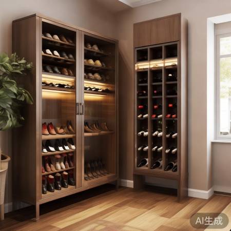 鞋柜红酒柜,适中尺寸角落置