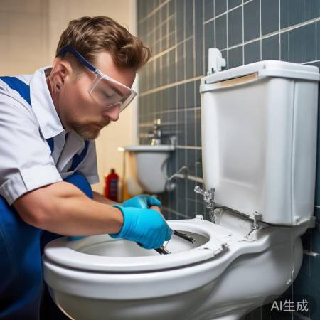 狠拆马桶，清理喷头