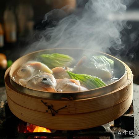 蒸菜：火候适中，口感佳