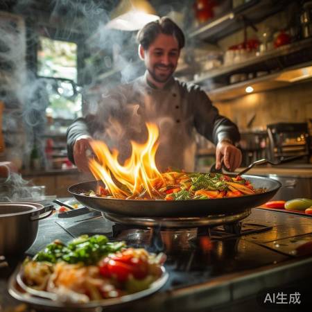 炒菜火候要适中