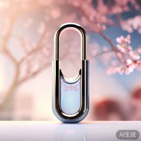 网上搜索，挑选樱花指纹锁