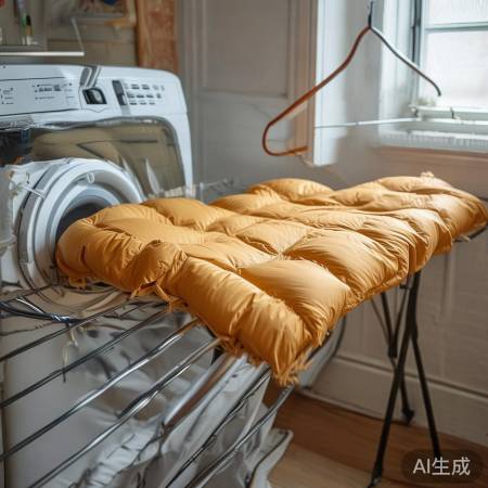 羽绒服洗衣机清洗攻略：甩干还是手洗？