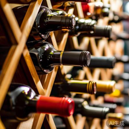 酒柜红酒摆放技巧：左右对称美酒展示指南