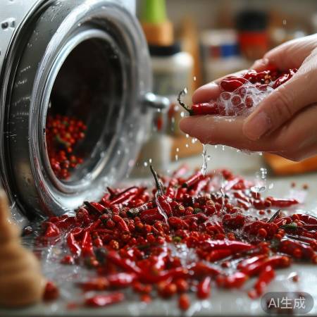 花椒能否放入洗衣机清洗？