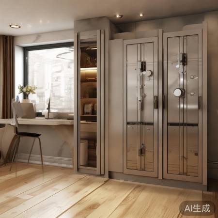 保险柜与衣柜的完美融合：空间利用新思路