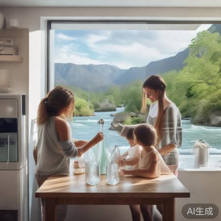 壁挂炉净水器辅助，选清洁水源