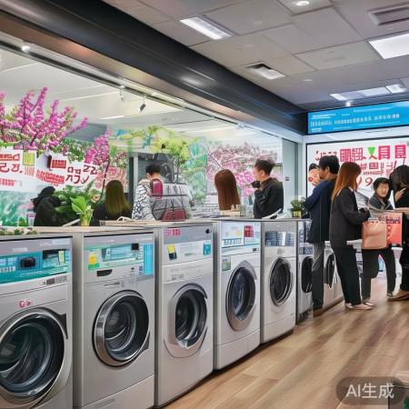 洗衣机入手好时机：春季促销季，价格更实惠