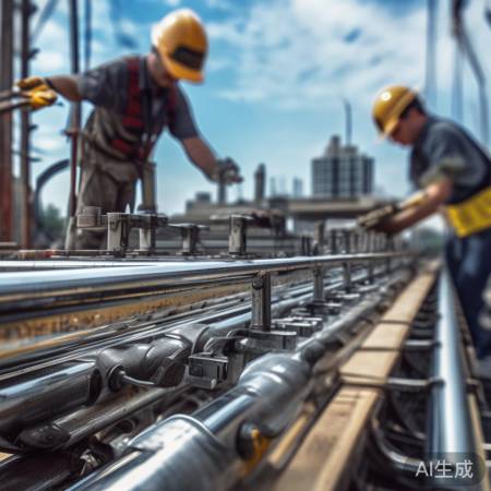 连接管道步骤二