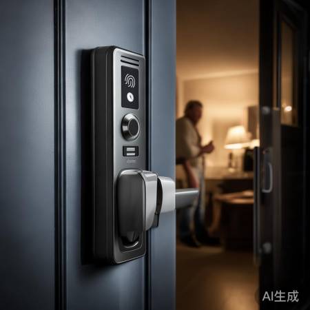 智能指纹锁，安全炫酷