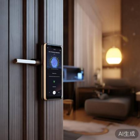 “云指纹锁，智能生活，便捷随心