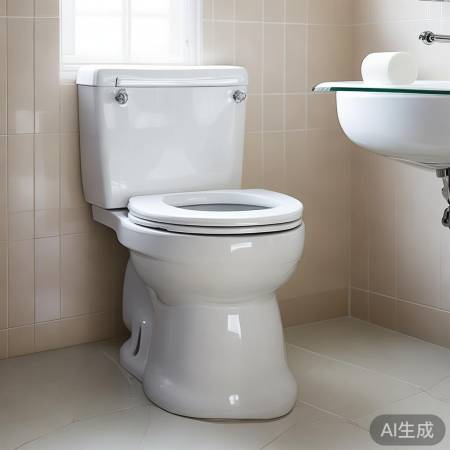 马桶定期清洁,卫生达标