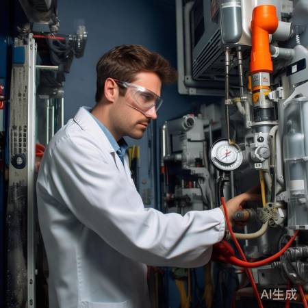 打压测试，观察漏气漏水