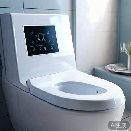 智能马桶定时冲水，保持卫生
