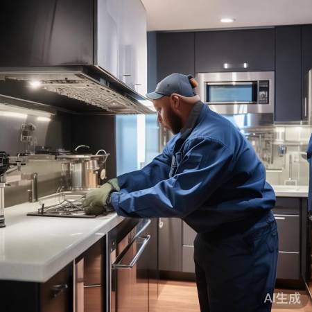 物业定期检查集成灶