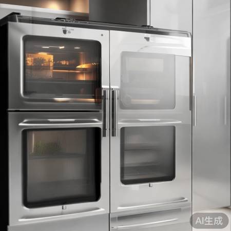“美观实用冰箱集成灶”