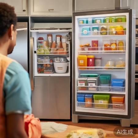 “厨房焕新小神器：收纳盒”