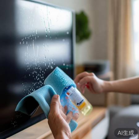 “75酒精清洁电视屏”