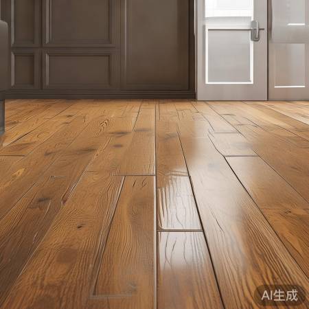 实木地板贵，墙面漆地砖省预算