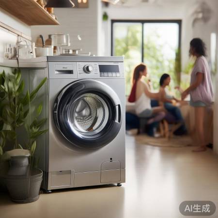 洗衣机出水口，生活环保快乐