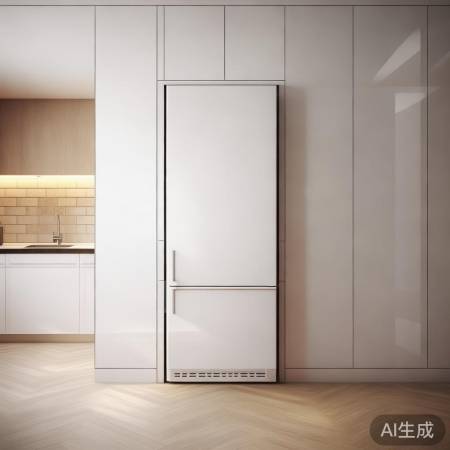 简约白冰箱，空间亮堂心情佳