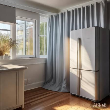 避光摆放冰箱，延缓食物变质