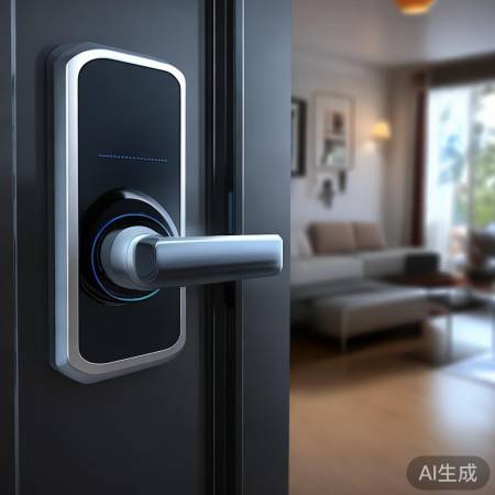 “季源指纹锁，生物识别安全”