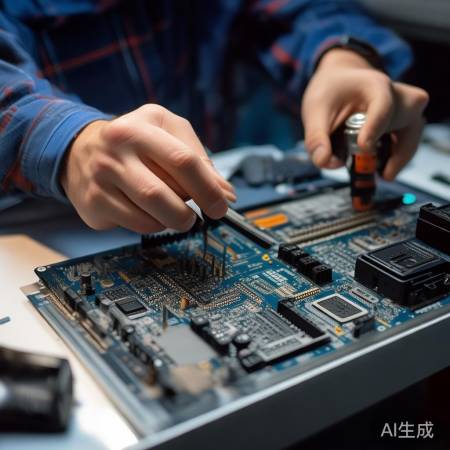 小心拆卸主板螺丝