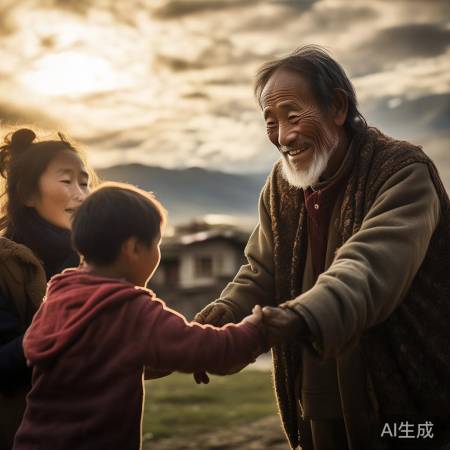 藏族大哥真诚，女子宽容待人