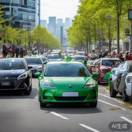 新能源车牌不变色