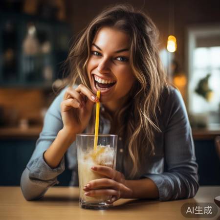 吸管伤牙，杯饮更佳